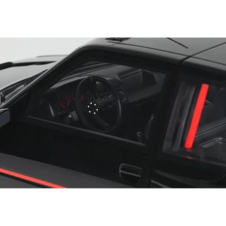 PEUGEOT 205 KHYZYL SALEEM BLACK 2018 \"Otto Project Car\" OttO mobile 1:18 Resinemodell (Türen, Motorhaube... nicht zu öffnen!)